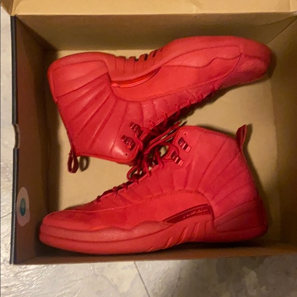 Air Jordan 12 retro gym red/ black gym red main image 5